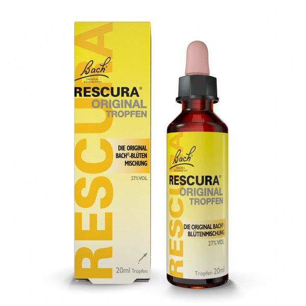 bodyguardapotheke Bach RESCURA® Tropfen mit Alkohol 20ml