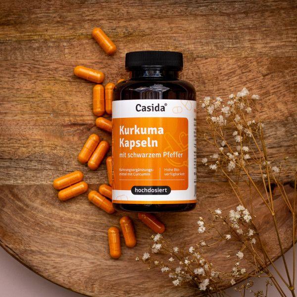 bodyguardapotheke KURKUMA KAPSELN+Pfeffer Curcumin hochdosiert Vierteljährliche Förderung