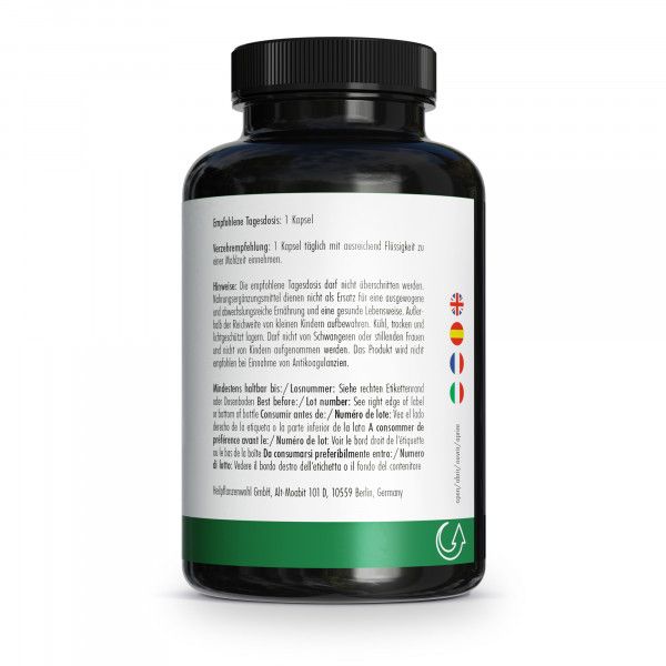 bodyguardapotheke GREEN NATURALS® Quercetin 500 mg hochdosiert vegan Begrenzt auf 3 Tage