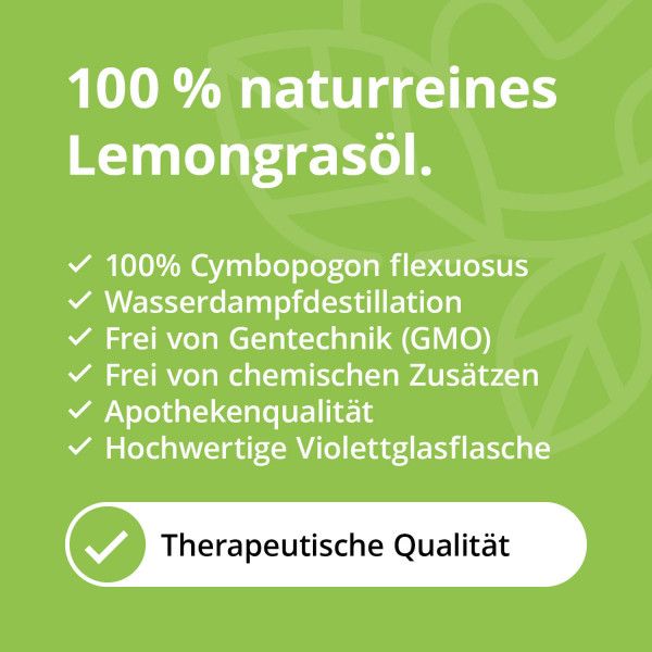 bodyguardapotheke ZITRONENGRAS Lemongras Öl naturrein ätherisch 50% Rabatt für begrenzte Zeit