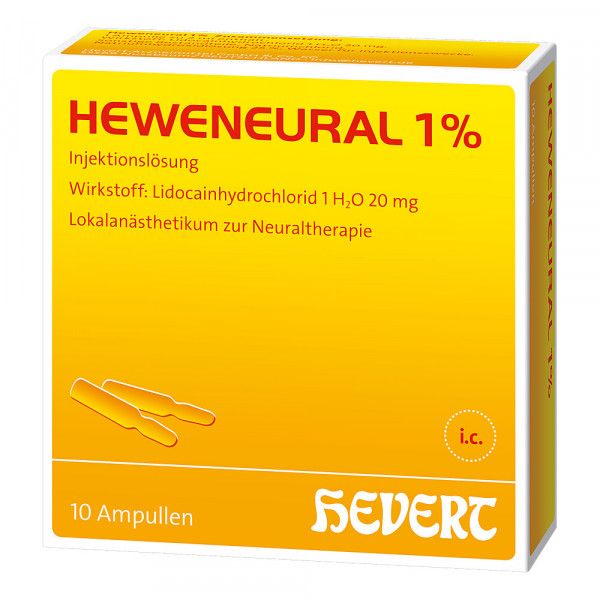 bodyguardapotheke HEWENEURAL 1% Ampullen