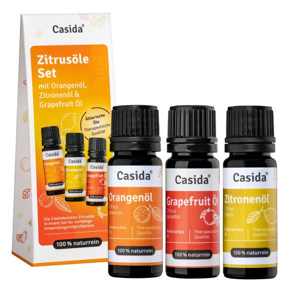 bodyguardapotheke ZITRUSÖLE Set Orangenöl&Zitronenöl&Grapefruit Öl