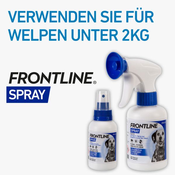 bodyguardapotheke FRONTLINE Spray gegen Zecken und Flöhe für Hunde und Katzen Sonderangebot