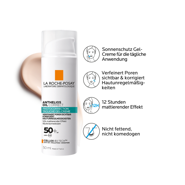bodyguardapotheke LA ROCHE-POSAY Anthelios Oil Correct Gel LSF 50+ Neueste Mode