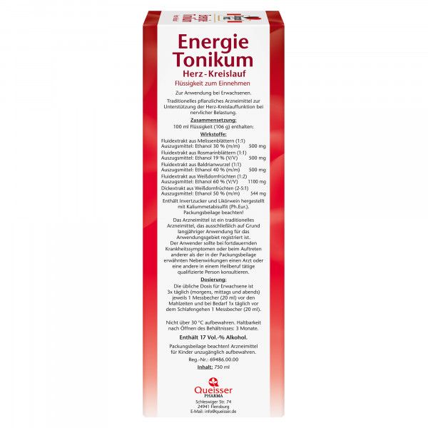 bodyguardapotheke DOPPELHERZ Energie-Tonikum Herz-Kreislauf Blitzangebot