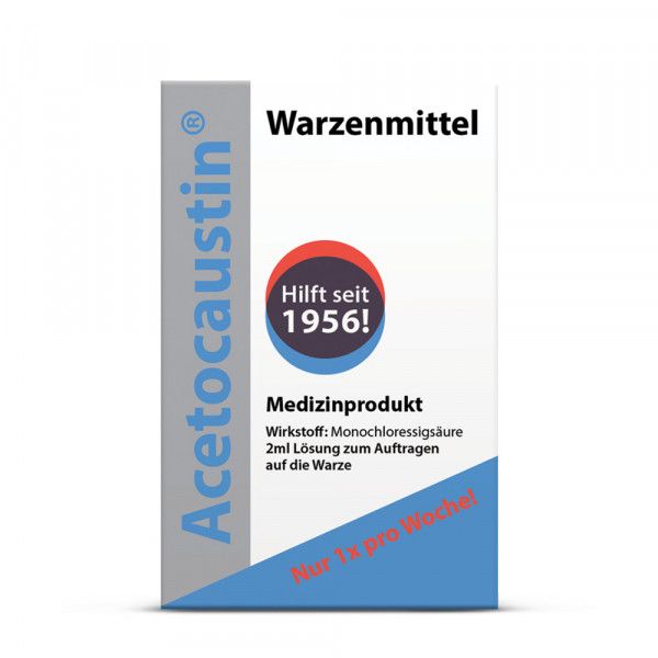 bodyguardapotheke ACETOCAUSTIN Lösung Warzenmittel Letzte 2 Tage