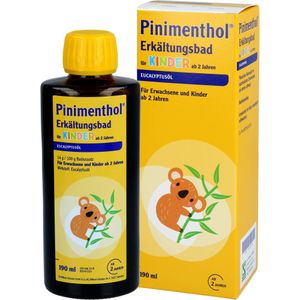 bodyguardapotheke PINIMENTHOL Erkältungsbad für Kinder ab 2 Jahre Eucalyptus Bis zu 65% Rabatt