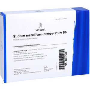 bodyguardapotheke STIBIUM METALLICUM PRAEPARATUM D 6 Ampullen Flash Sale