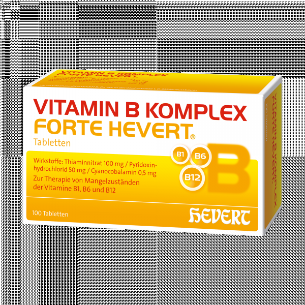 bodyguardapotheke VITAMIN B KOMPLEX forte Hevert Tabletten