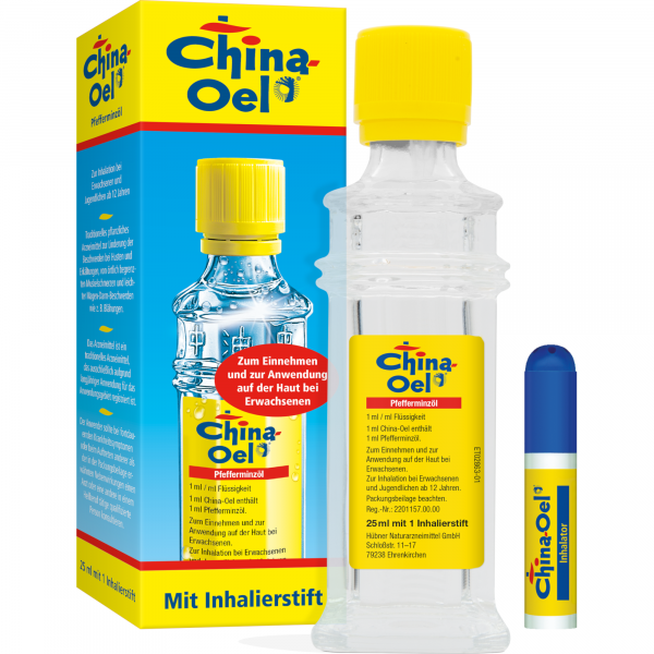 bodyguardapotheke CHINA ÖL mit Inhalator Letzter Tag