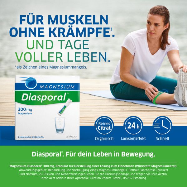 bodyguardapotheke MAGNESIUM DIASPORAL 300 mg Granulat Muttertagsangebot