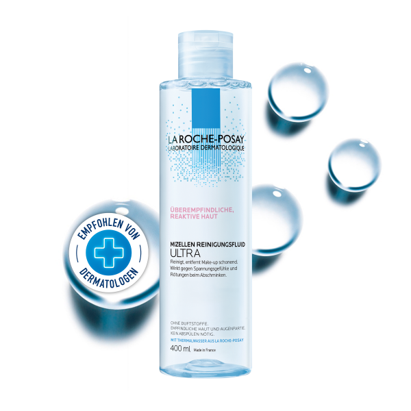 bodyguardapotheke LA ROCHE-POSAY Mizellen Reinigungsfluid reaktive Haut