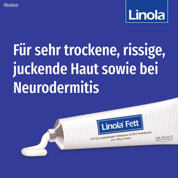 bodyguardapotheke LINOLA fett Creme Lagerräumung