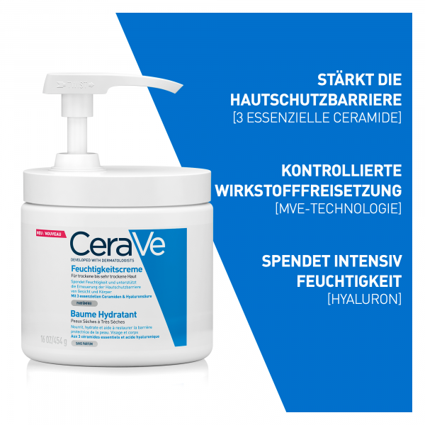 bodyguardapotheke CERAVE Feuchtigkeitscreme Pumpe Exklusive Angebote
