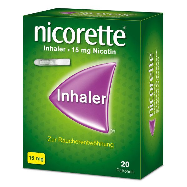 bodyguardapotheke NICORETTE Inhaler 15 mg Letzte 2 Tage