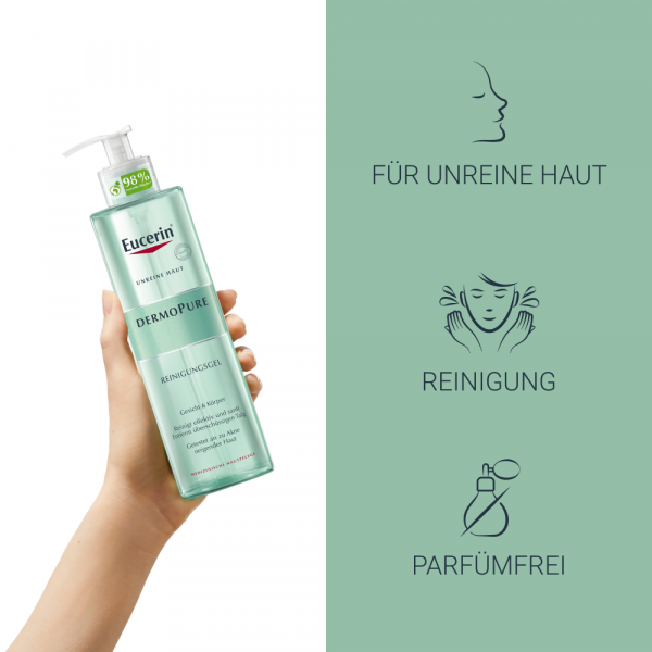 bodyguardapotheke EUCERIN DermoPure Reinigungsgel Letzter Tag