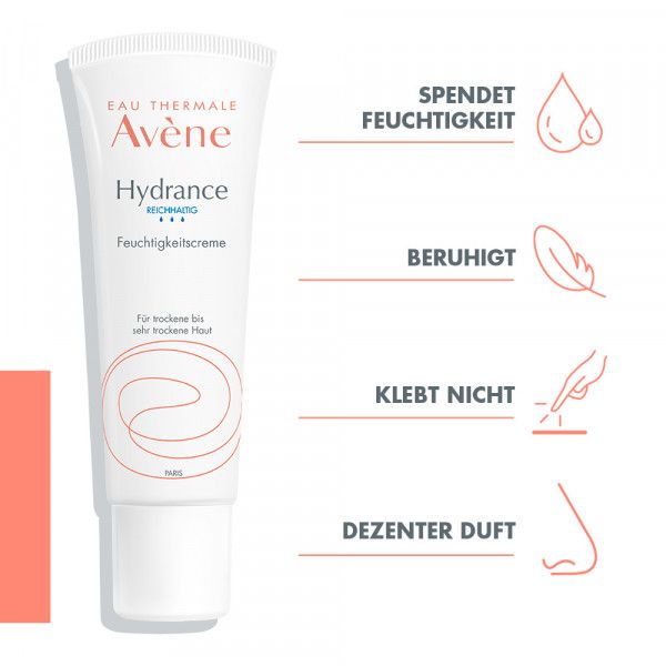 bodyguardapotheke Avène Hydrance reichhaltige Feuchtigkeitscreme zur Versorgung der Haut mit Feuchtigkeit Zeitbegrenzte Promotion