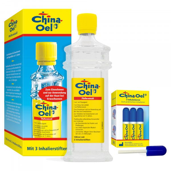 bodyguardapotheke CHINA ÖL mit 3 Inhalatoren Bis zu 60% Rabatt
