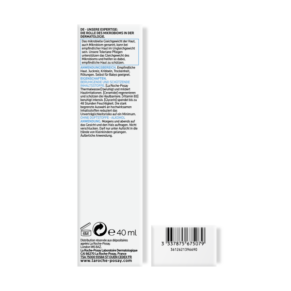bodyguardapotheke LA ROCHE-POSAY Toleriane sensitive Creme Kostenloser Versand international