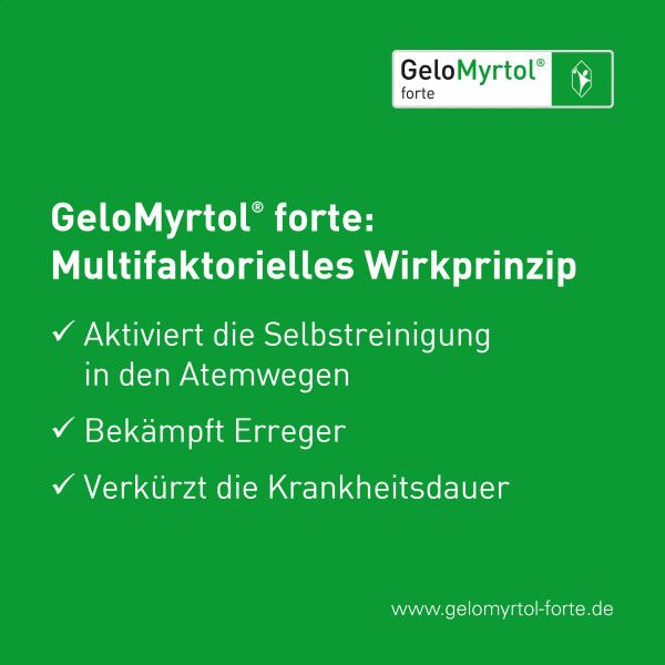 bodyguardapotheke GeloMyrtol forte bei Sinusitis und Bronchitis mit Husten & Schnupfen im Angebot