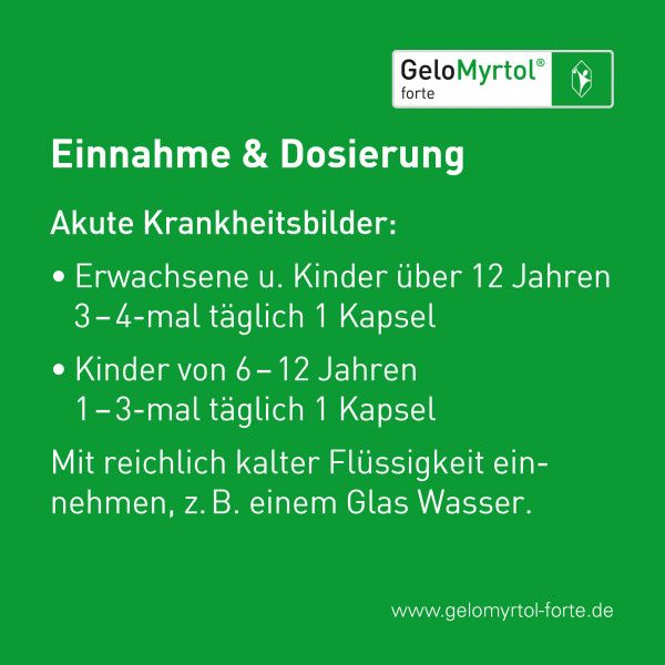 bodyguardapotheke GeloMyrtol forte bei Sinusitis und Bronchitis mit Husten & Schnupfen im Angebot