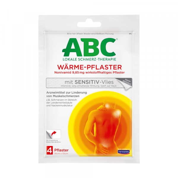 bodyguardapotheke ABC Wärme-Pflaster sensitive Hansaplast med 10x14 Online Outlet