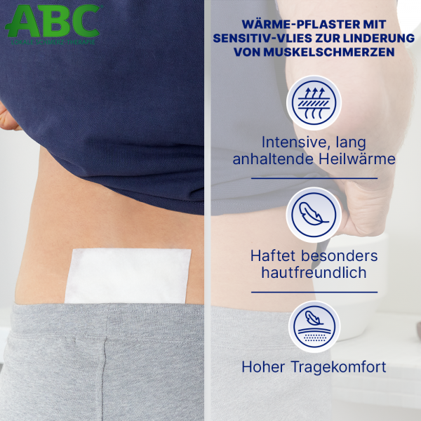 bodyguardapotheke ABC Wärme-Pflaster sensitive Hansaplast med 10x14 Online Outlet