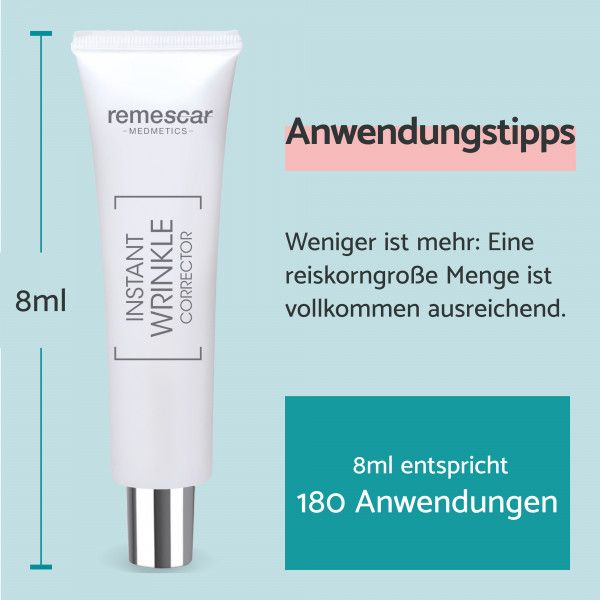 bodyguardapotheke Remescar Anti-Falten-Creme mit Soforteffekt 8ml Zeitlich begrenztes Angebot