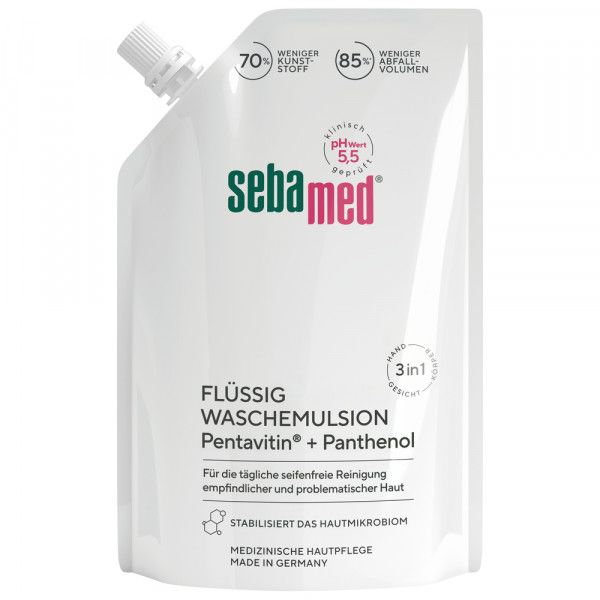 bodyguardapotheke SEBAMED flüssig Waschemulsion Nachf.Pckg