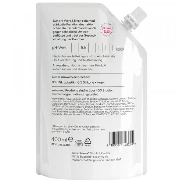 bodyguardapotheke SEBAMED flüssig Waschemulsion Nachf.Pckg Blitzangebot