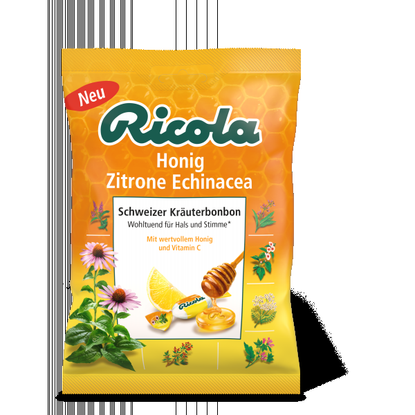 bodyguardapotheke RICOLA m.Z.Beutel Echinacea Honig Zitrone Bonbons Sonderangebot der Fabrik