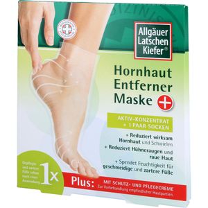 bodyguardapotheke ALLGÄUER LATSCHENK. Hornhaut Entferner Maske plus Super Rabatt