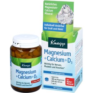 bodyguardapotheke KNEIPP Magnesium+Calcium Tabletten zollfrei