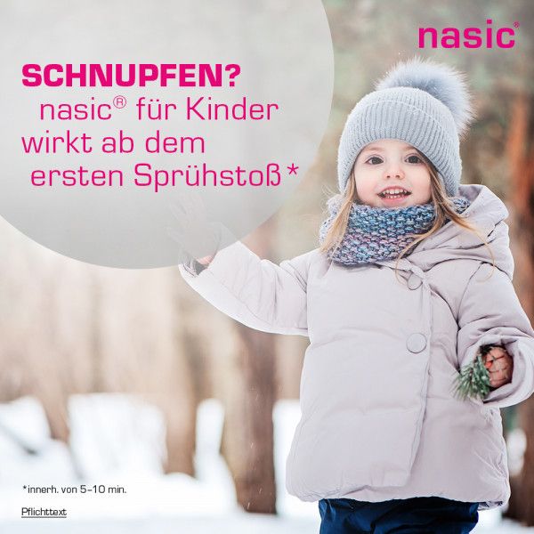 bodyguardapotheke NASIC für Kinder Nasenspray abschwellendes Schnupfenspray mit Xylometazolin & Dexpanthenol 2025