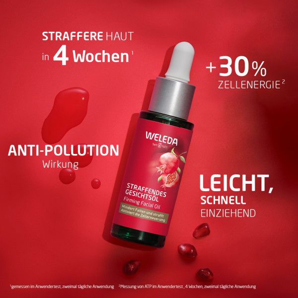 bodyguardapotheke Weleda Straffendes Gesichtsöl Granatapfel Blitzverkäufe