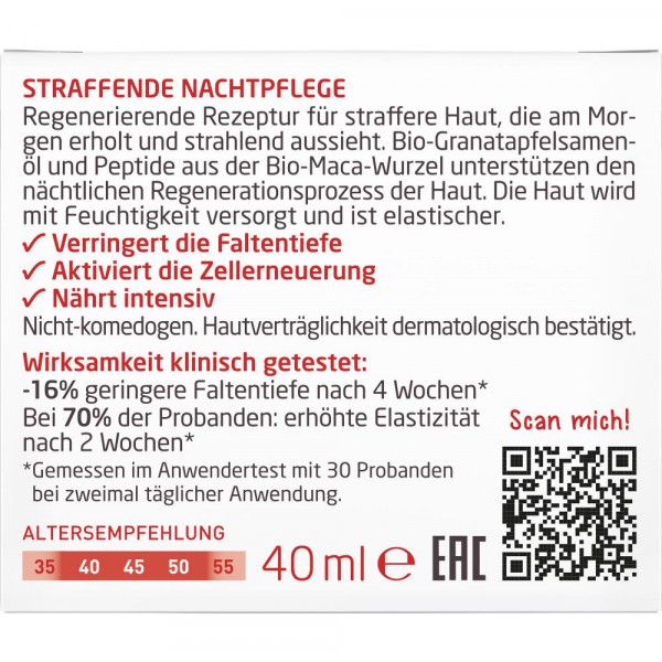bodyguardapotheke Weleda Straffende Nachtpflege Granatapfel & Maca-Peptide Sonderangebot