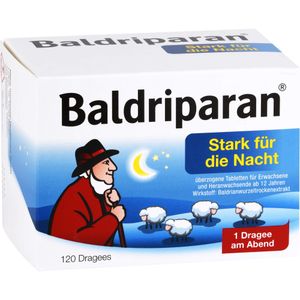 bodyguardapotheke BALDRIPARAN Stark für die Nacht überzogene Tabletten Black Friday