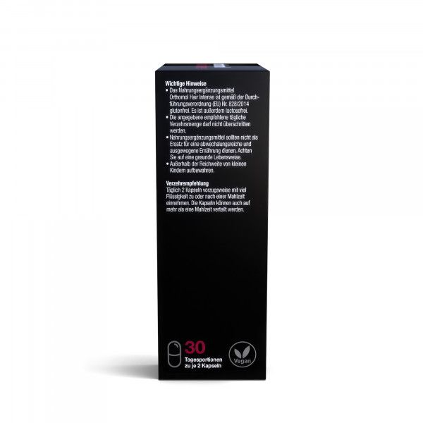 bodyguardapotheke ORTHOMOL Hair intense Kapseln Cyber Monday
