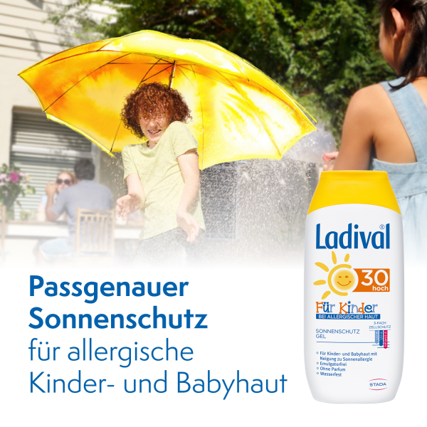 bodyguardapotheke LADIVAL Kinder allergische Haut Gel LSF 30 Osterangebot