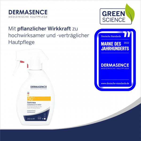 bodyguardapotheke DERMASENCE Solvinea Spray LSF 50+ Sonderangebot der Fabrik