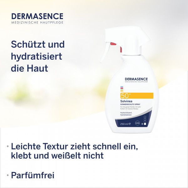 bodyguardapotheke DERMASENCE Solvinea Spray LSF 50+ Sonderangebot der Fabrik