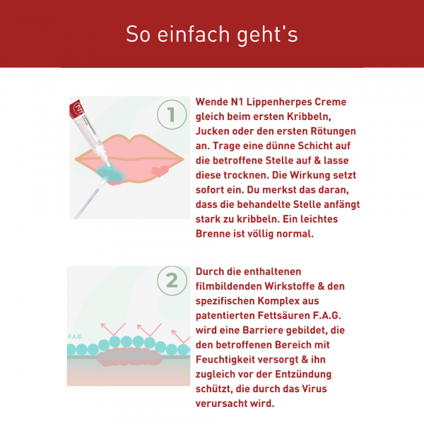 bodyguardapotheke N1 LIPPENHERPES Creme Super Rabatt