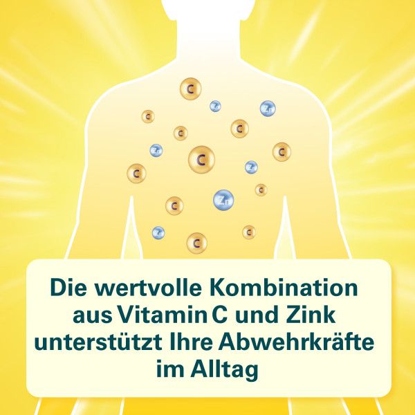 bodyguardapotheke Cetebe® Abwehr Fit Nahrungsergänzungsmittel Ascorbinsäure (Vitamin C) und Zink 50% Rabatt mit kostenlosem Versand