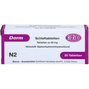 bodyguardapotheke DORM Tabletten