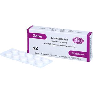 bodyguardapotheke DORM Tabletten zollfrei