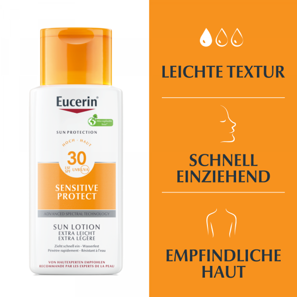 bodyguardapotheke EUCERIN Sun Lotion extra leicht LSF 30 Limitierter Zeitrabatt