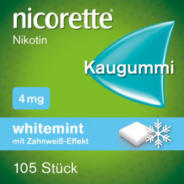 bodyguardapotheke NICORETTE Kaugummi 4 mg whitemint Exklusivangebot