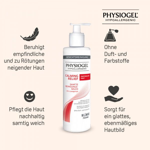 bodyguardapotheke PHYSIOGEL Calming Relief sanfte Reinigungsmilch Osterangebot