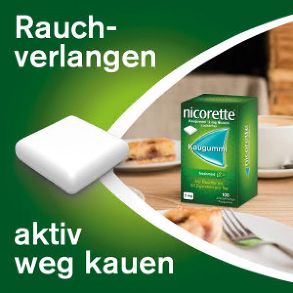 bodyguardapotheke NICORETTE 2 mg freshmint Kaugummi Valentinstagsangebot
