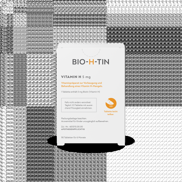 bodyguardapotheke BIO-H-TIN Vitamin H 5 mg für 6 Monate Tabletten Zeitlich begrenztes Angebot